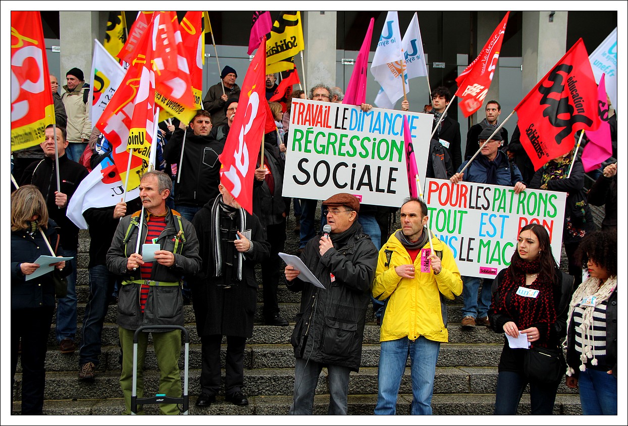18 Décembre 2014 - Brest - Manifestation Alternative A l'Austérité