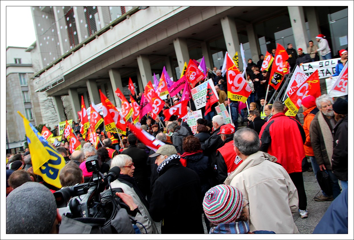 18 Décembre 2014 - Brest - Manifestation Alternative A l'Austérité