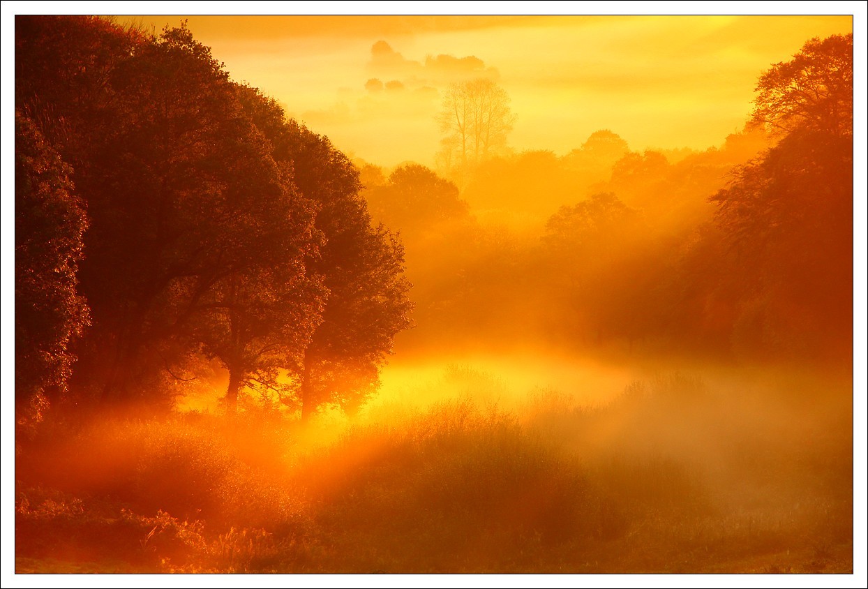 Au Lever du Soleil, dans les brumes de Loprec