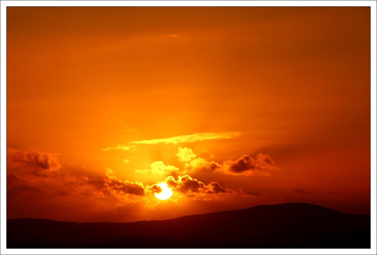 Coucher de Soleil  - Loprec