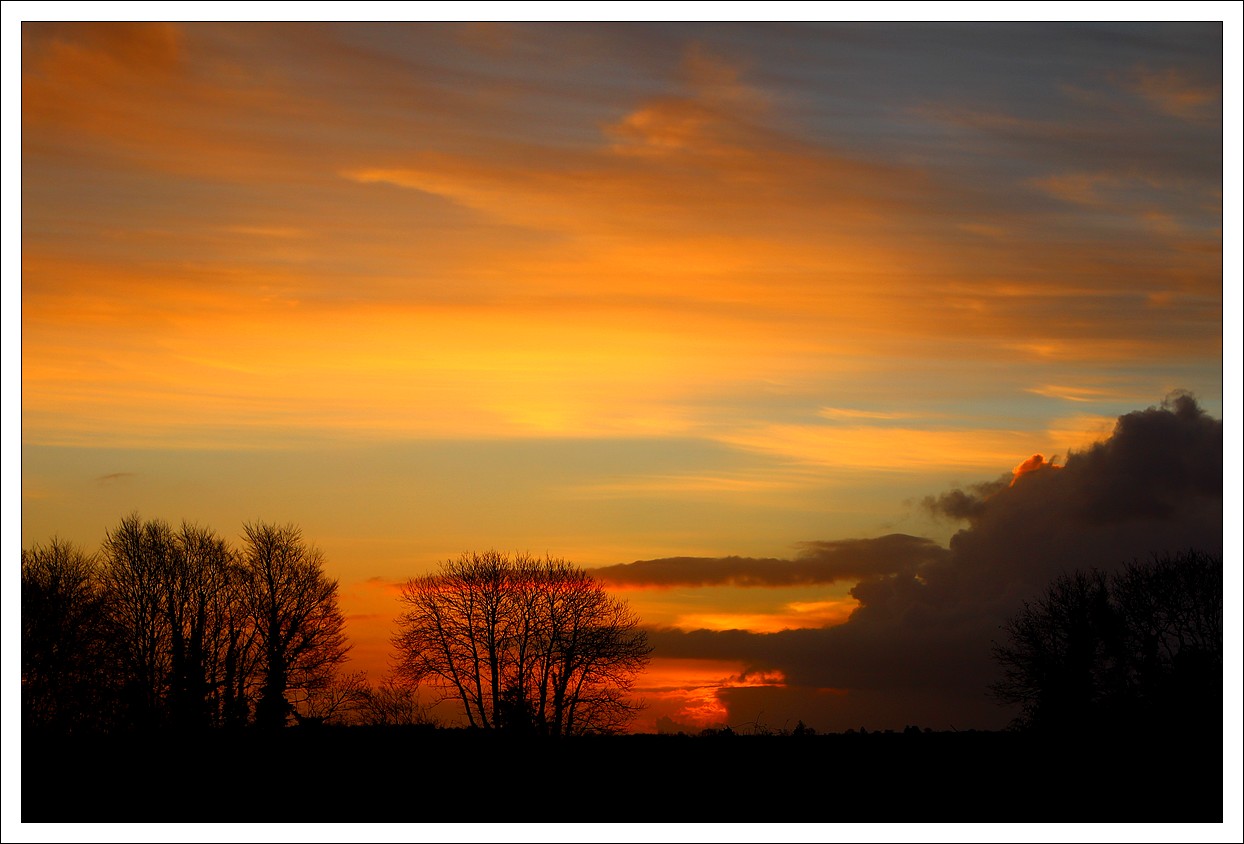 Loprec, dernier lever de soleil 2015...