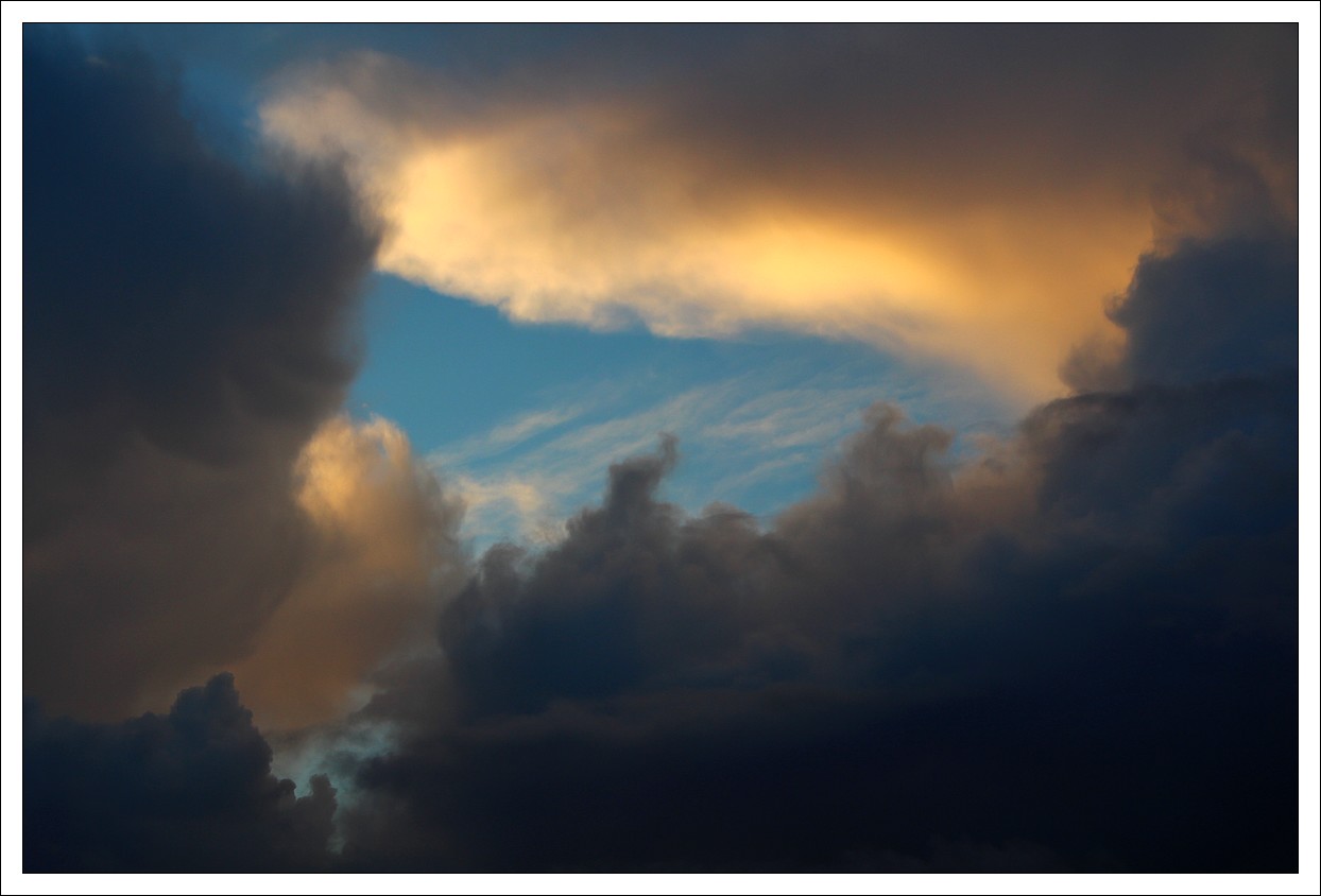 Vision phmre, un coin de ciel bleu...