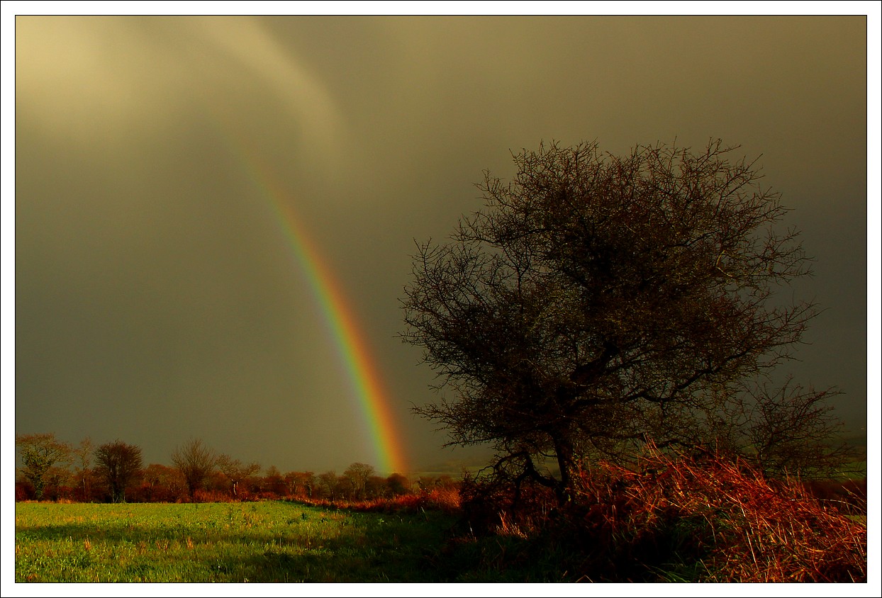 Loprec, Arc-En-Ciel au Coucher du Soleil