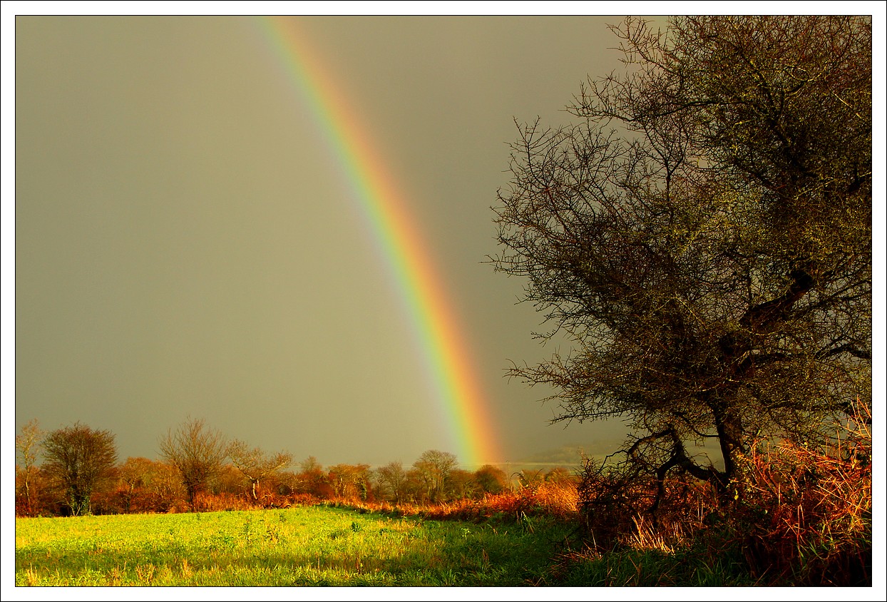 Loprec, Arc-En-Ciel au Coucher du Soleil