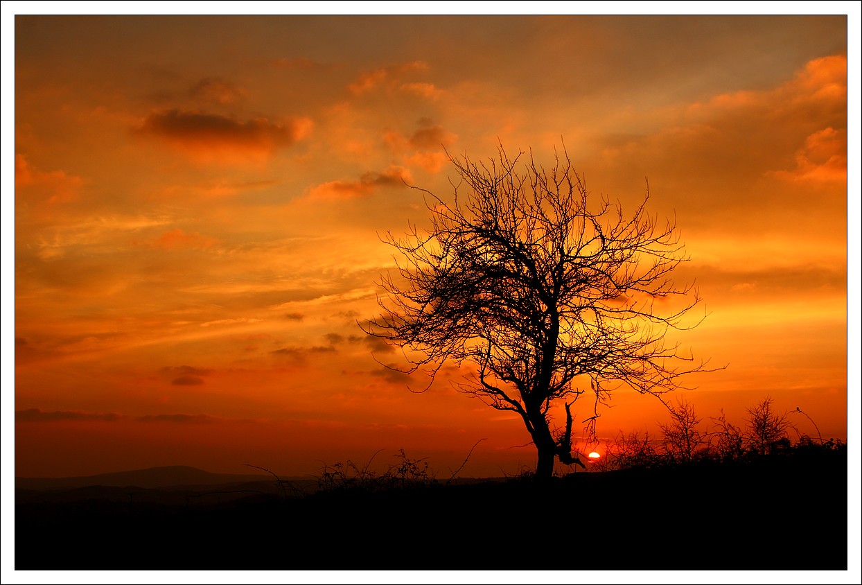Coucher de Soleil - Loprec