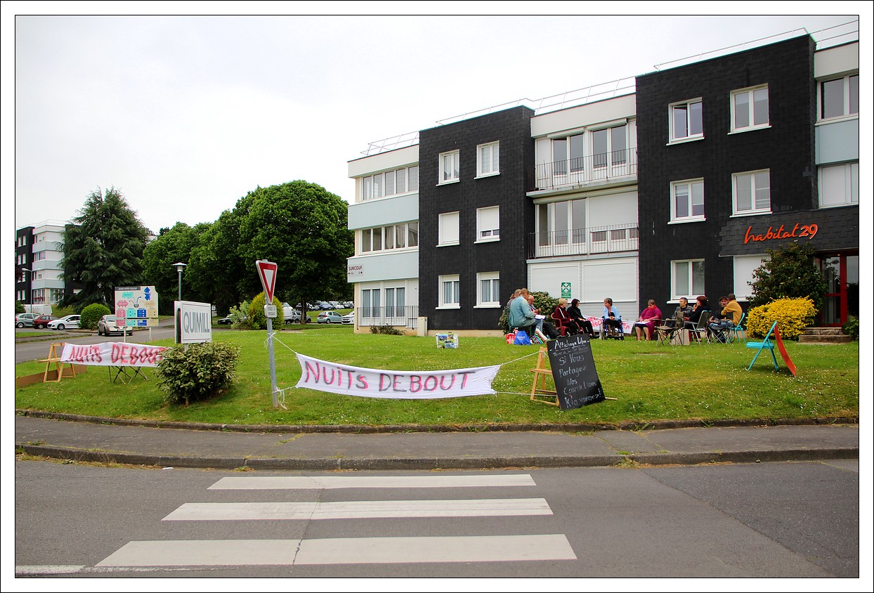 Chteaulin - Quimill - Nuit debout