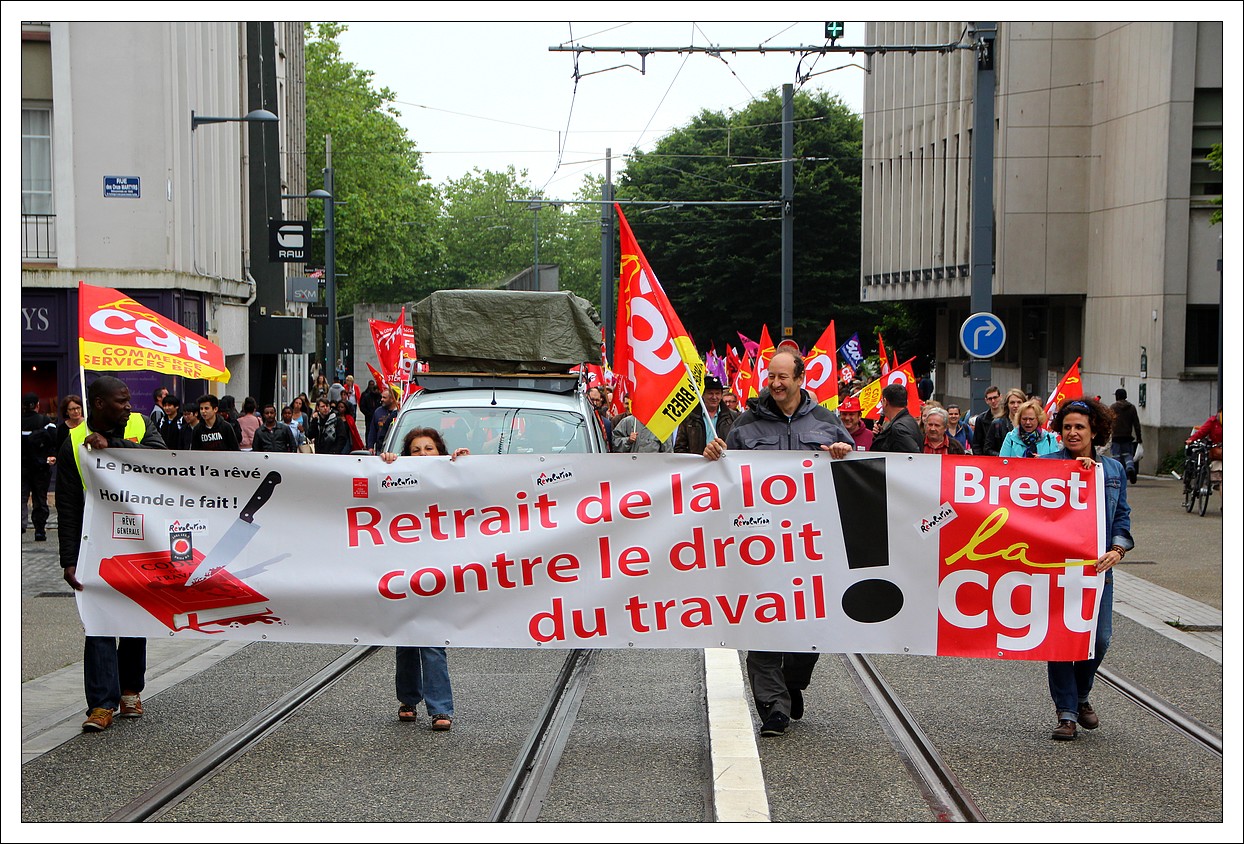 Brest - Retrait de la Loi Travail