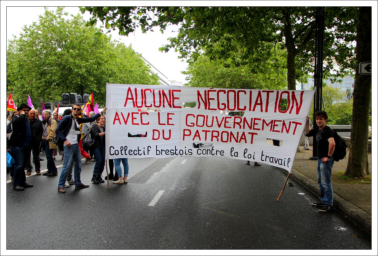 Brest - Retrait de la Loi Travail