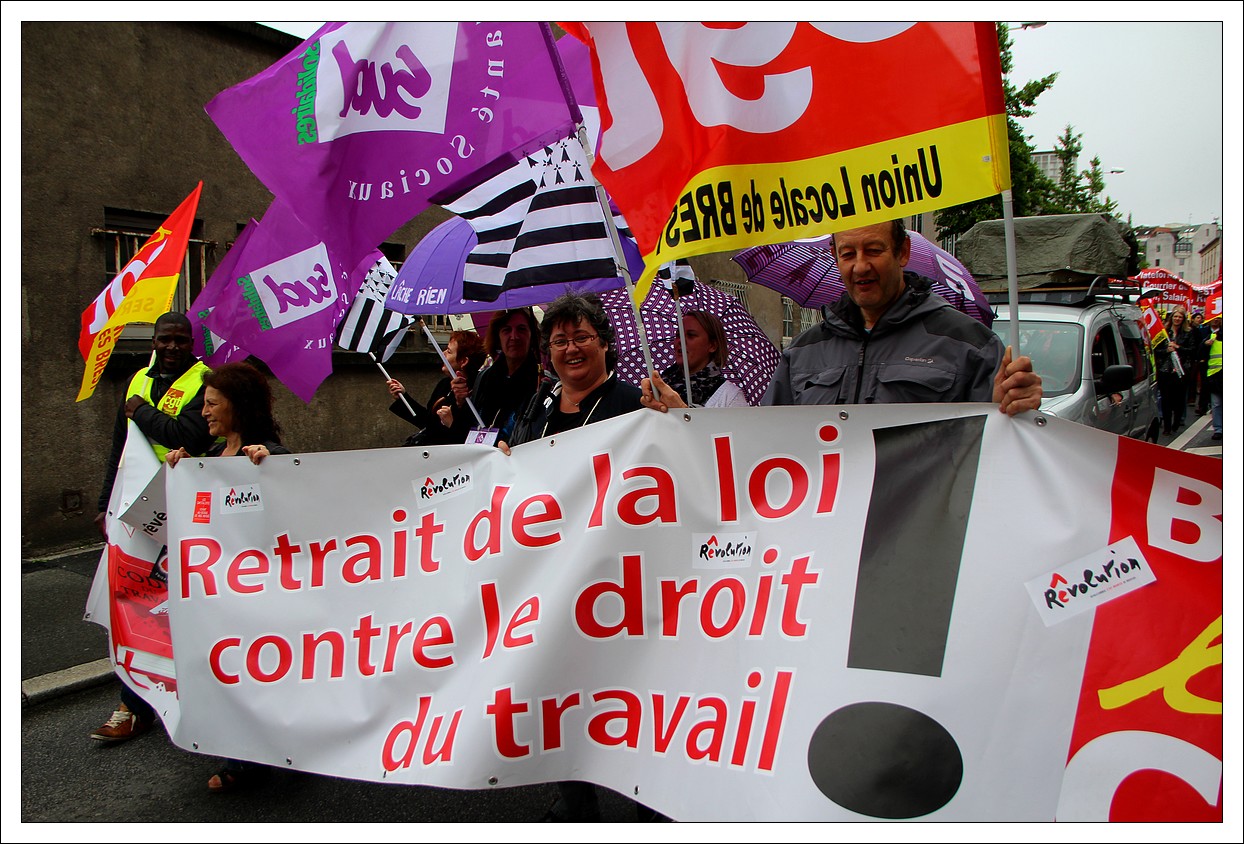 Brest - Retrait de la Loi Travail