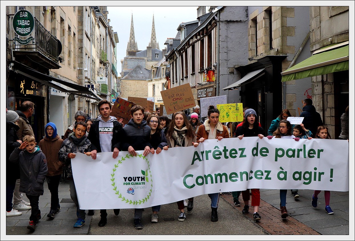 Quimper, la Marche pour le Climat